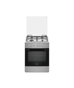 Cuisinière Haier 4 Feux 60×60 à Gaz Gris CHR2040EGS1